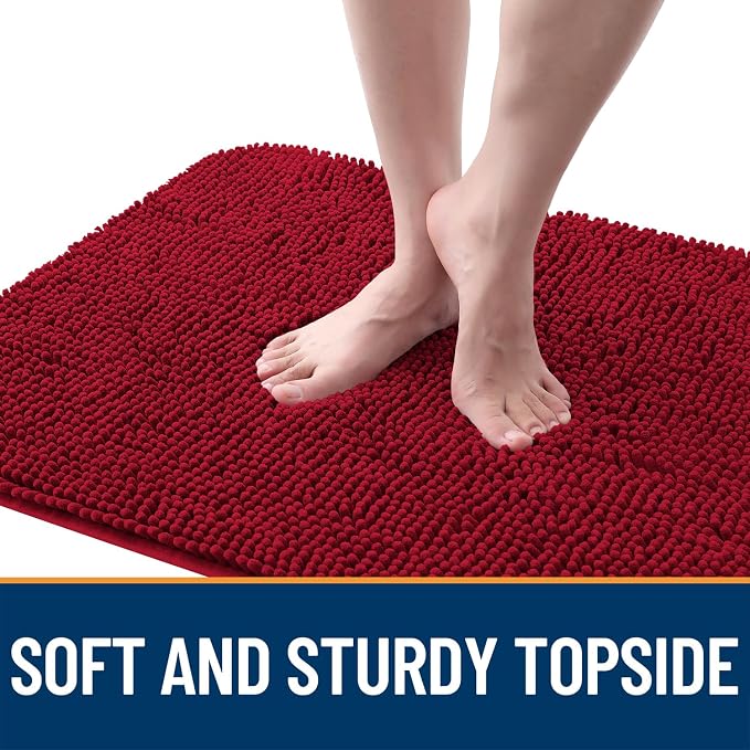 OLANLY Dog Door Mat for Muddy Paws 45x27, Absorbs Moisture and Dirt, Absorbent