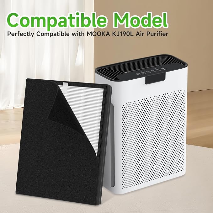 4 Packs KJ190L Replacement Filter Compatible