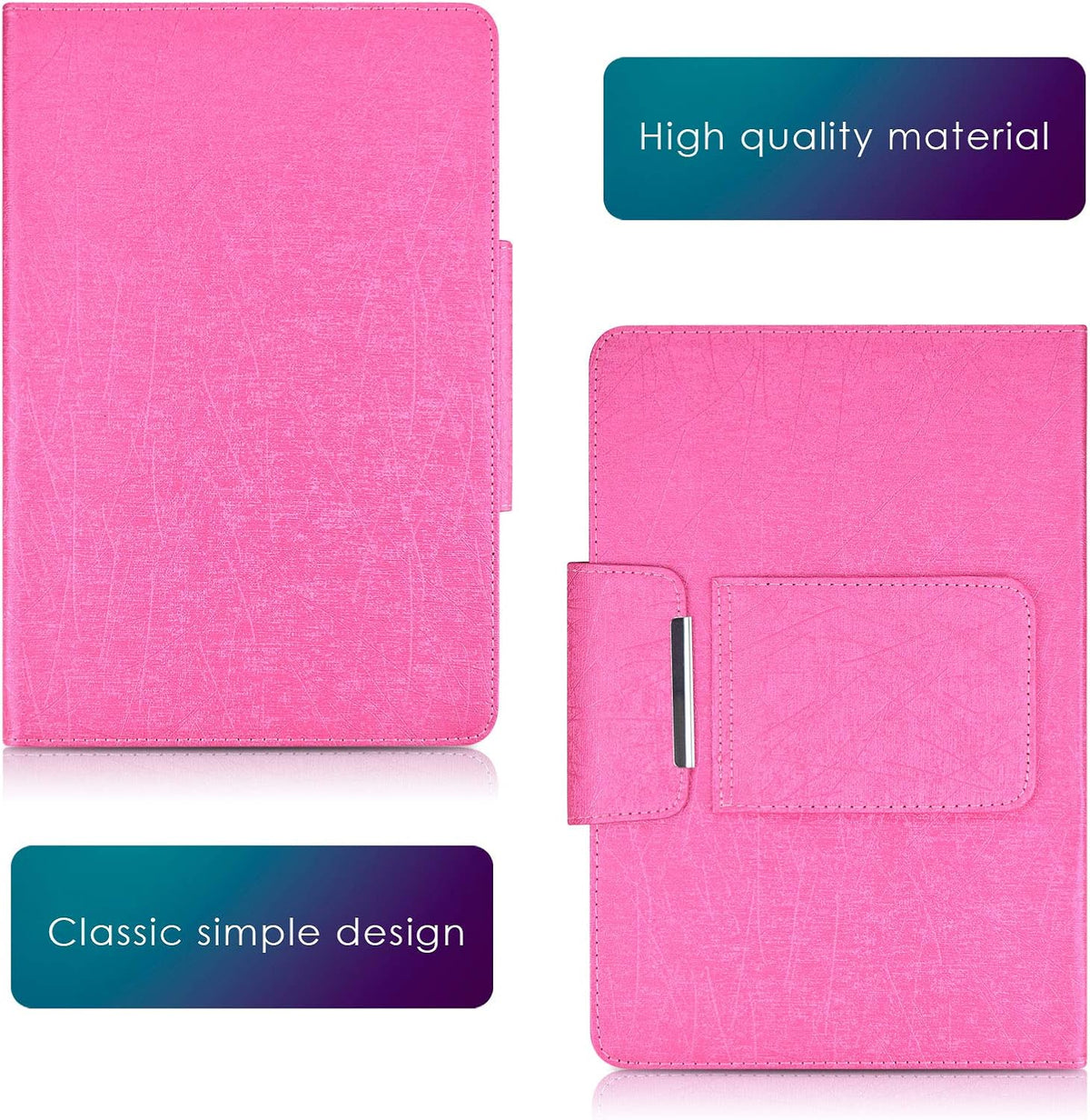 DETUOSI Universal 10.1 inch Android Tablet Case with Keyboard