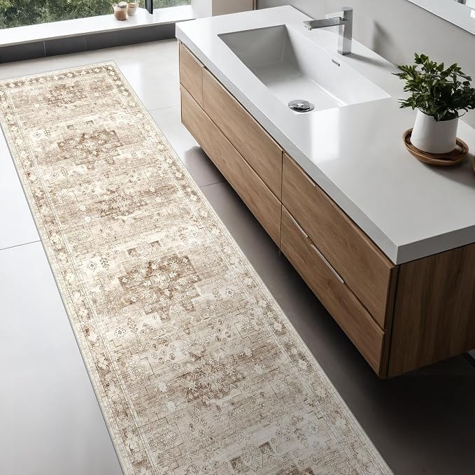 Hazo Haus Non Slip Hallway Runner Rug