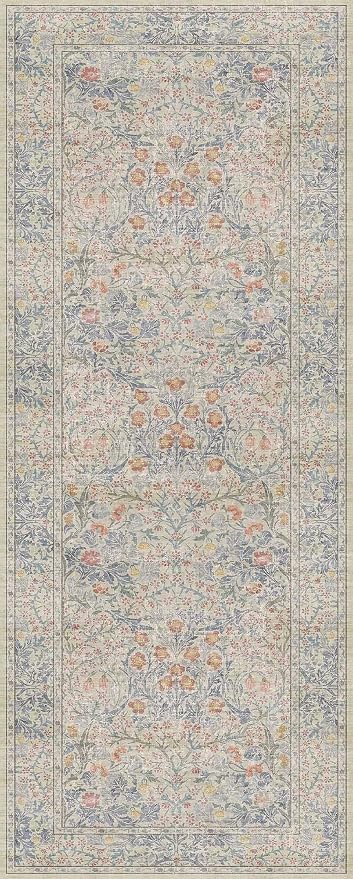 Hazo Haus Washable Bathroom Runner Rug 2x5, Non Slip Runner