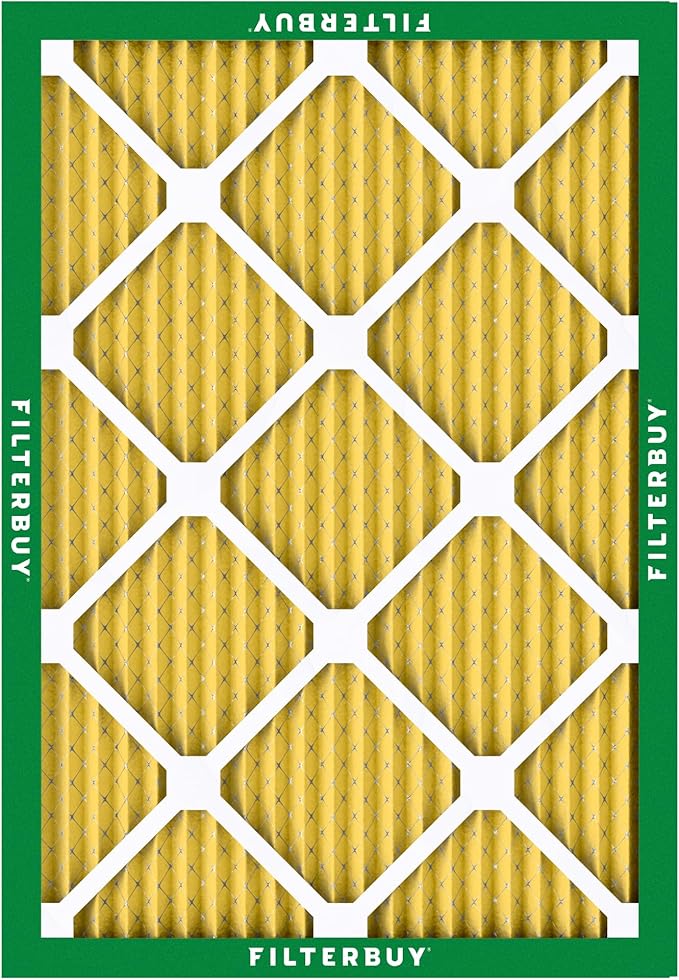 Filterbuy 10x16x1 Air Filter MERV 11 Superior Pet & Allergy Defense,