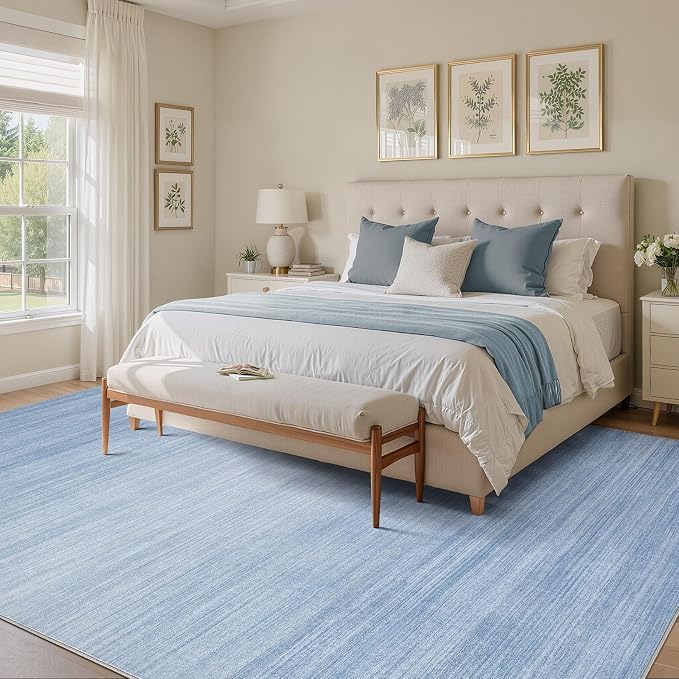UERMEI 10x14 Washable Area Rug