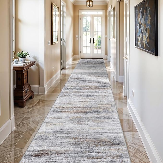 3x14 Washable Hallway Runner Rug: Extra Long Runners