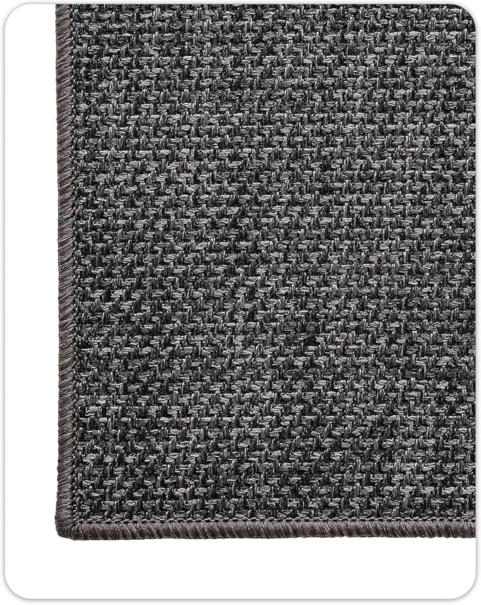 Color&Geometry Ultra Thin Indoor Door Mat 48"x72", Non Slip Rubber Backed Dirt