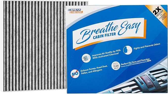 Spearhead Odor Defense Breathe Easy AC & Heater Cabin Filter | Fits 2020-25