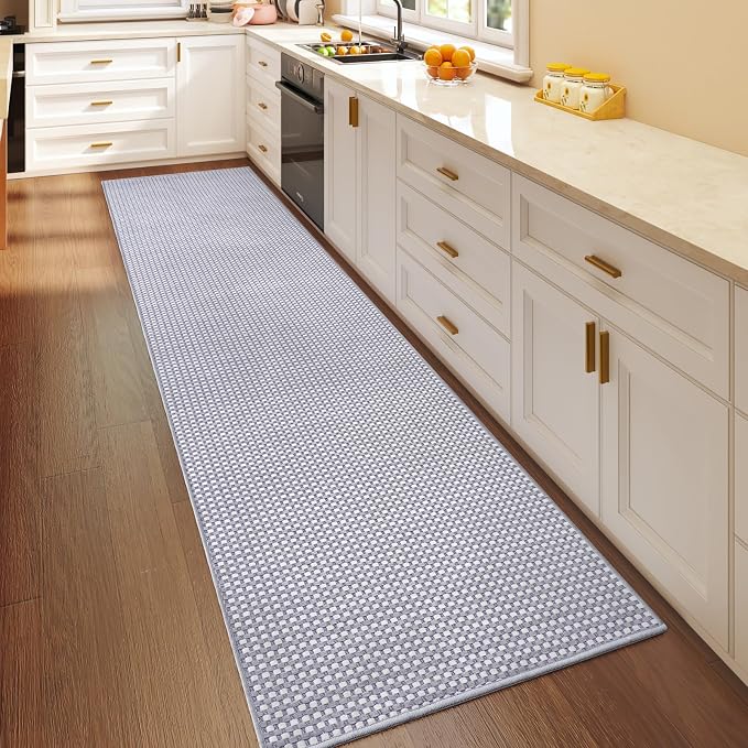 YDKGL 2x8 ft Hallway Runner Rug Extra Long Boho Woven Kitchen Runner Rugs Mat