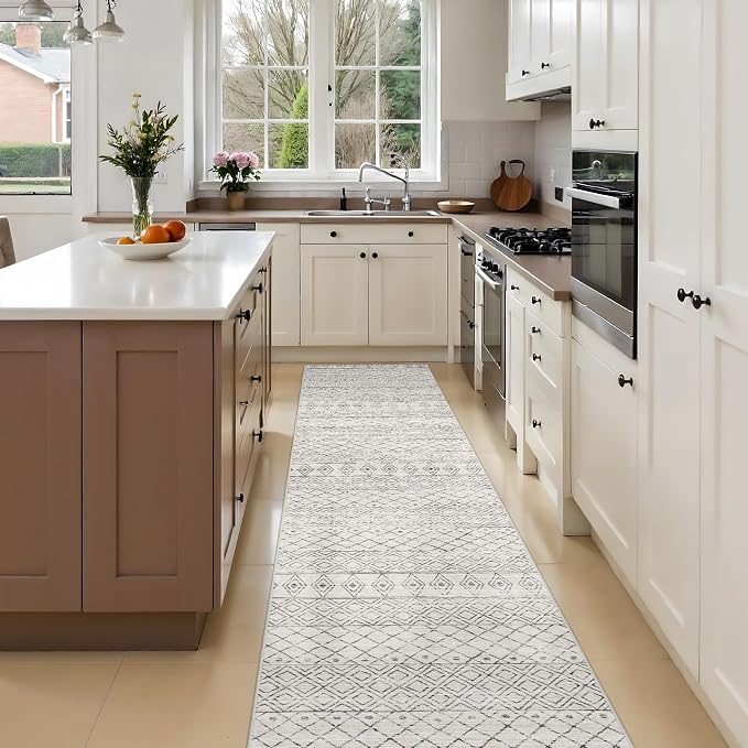 Hallway Runner Rug 2x10: Washable Non-Slip Moroccan Carpet