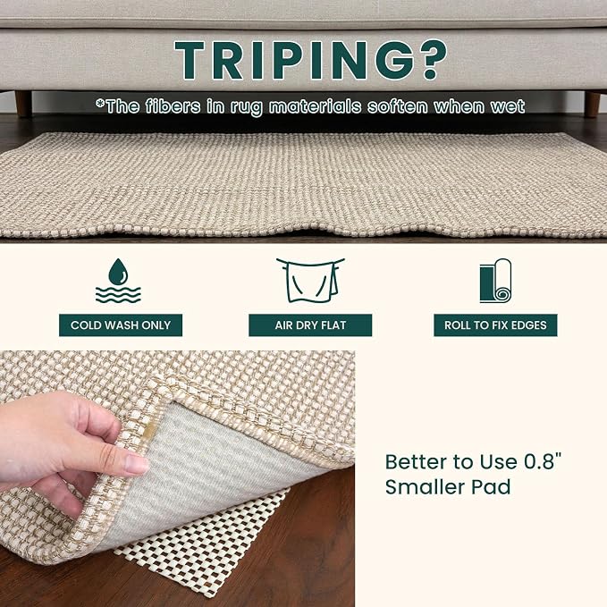 KOZYFLY Braided 2x16 Runners Rugs