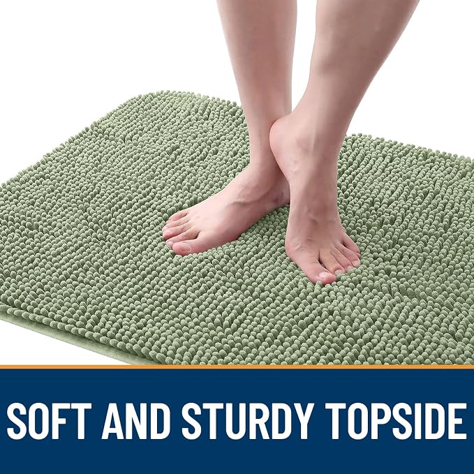 OLANLY Dog Door Mat for Muddy Paws 32x20, Absorbs Moisture and Dirt, Absorbent