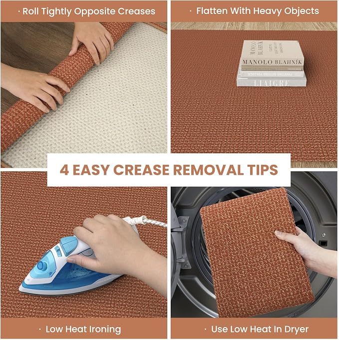 IOHOUZE Washable Runner Rug 2x7 Non Slip Runners