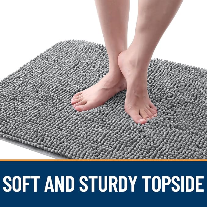 OLANLY Dog Door Mat for Muddy Paws 30x20, Absorbs Moisture and Dirt, Absorbent