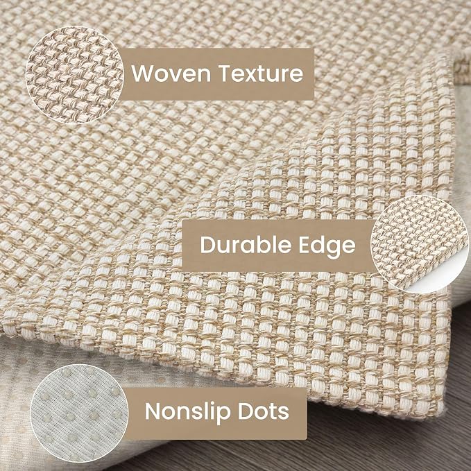IOHOUZE Washable Runner Rug 2x6 Non Slip Runners