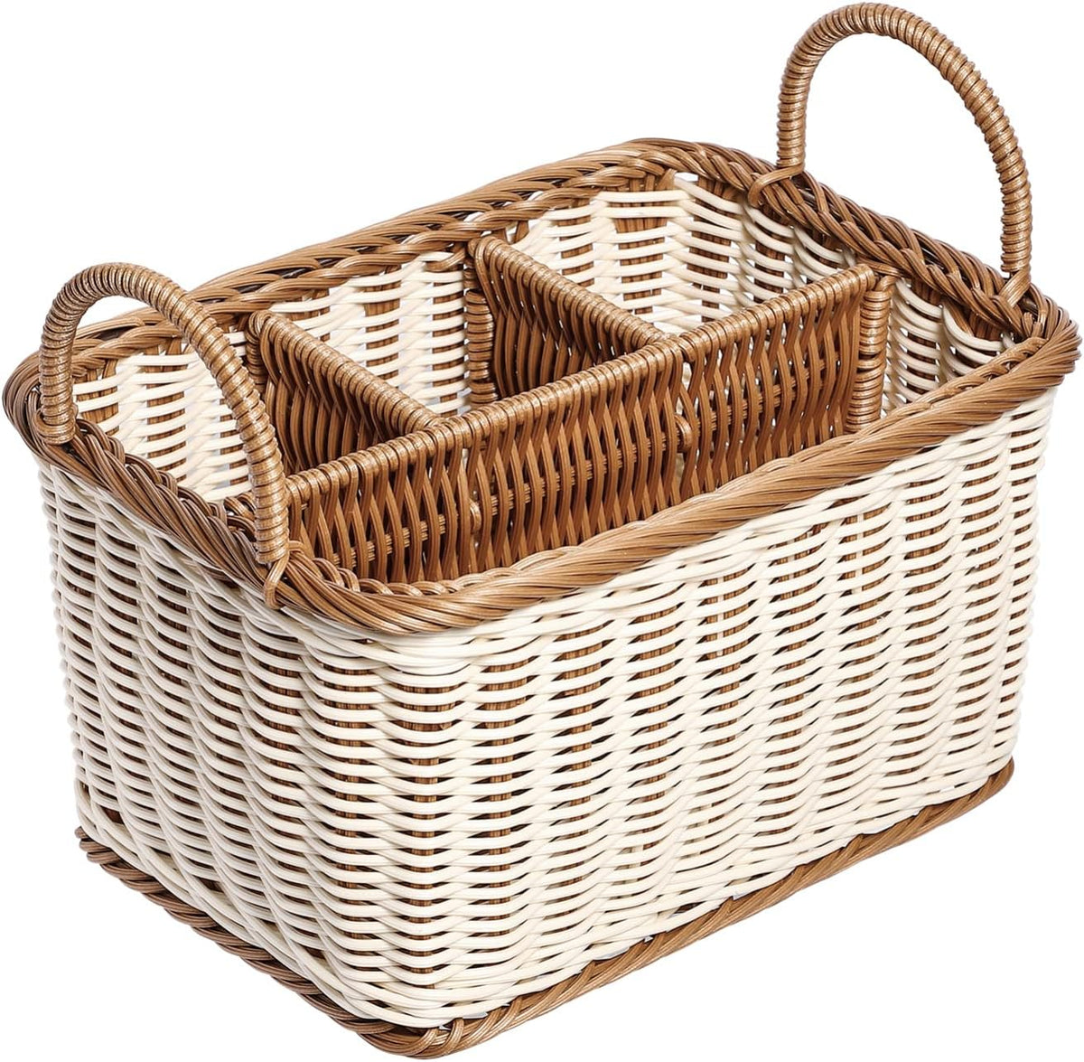 HEMOTON Utensil Caddy, Silverware Holder for Party Picnic Kitchen