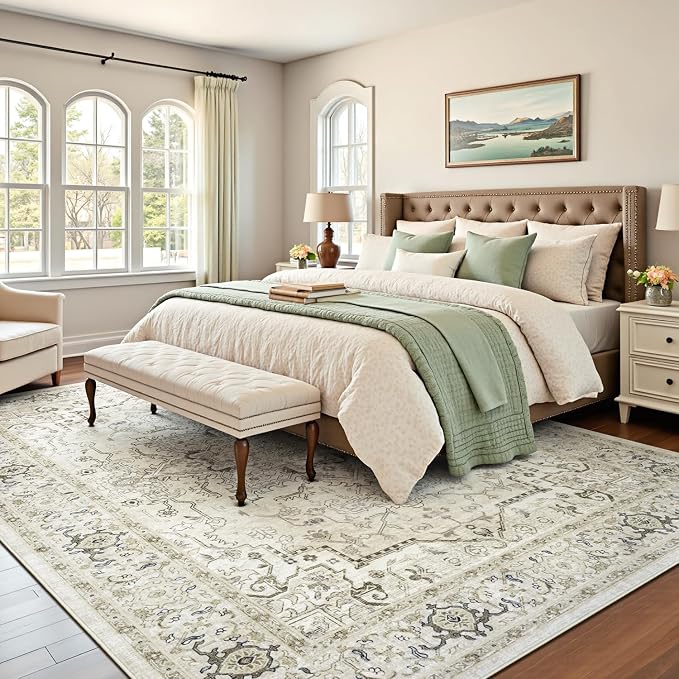 Lofus 6x9 Area Rugs for Living Room, Washable Area Rug, Rugs for Bedroom