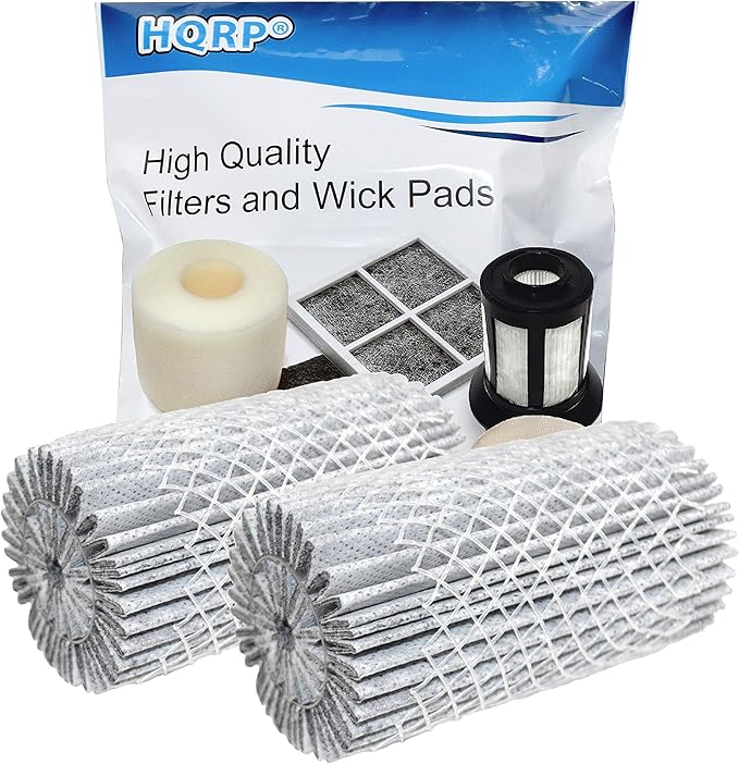 HQRP 2-pack Refrigerator Air Filter compatible