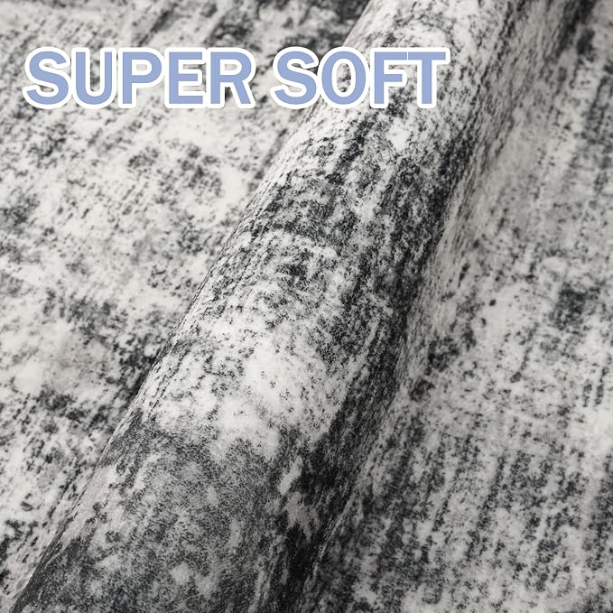 IOHOUZE Abstract Runner Rug 2x6 Ft Washable Runners