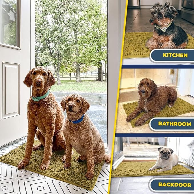 Muddy Mat® | Super Water Absorbent Door Mat Indoor, Microfiber Quick Dry