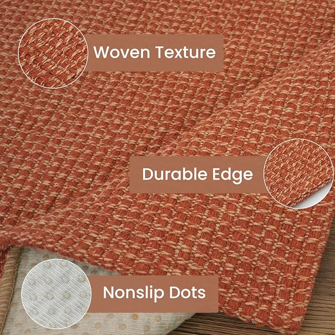 IOHOUZE Washable Runner Rug 2x7 Non Slip Runners