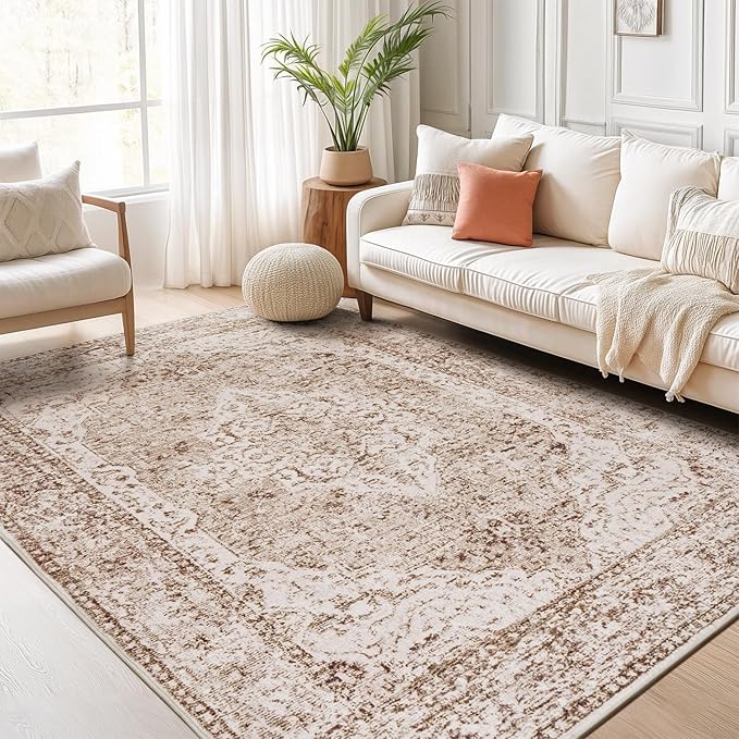 Lofus 5x8 Area Rugs for Living Room, Washable Area Rug, Rugs for Bedroom