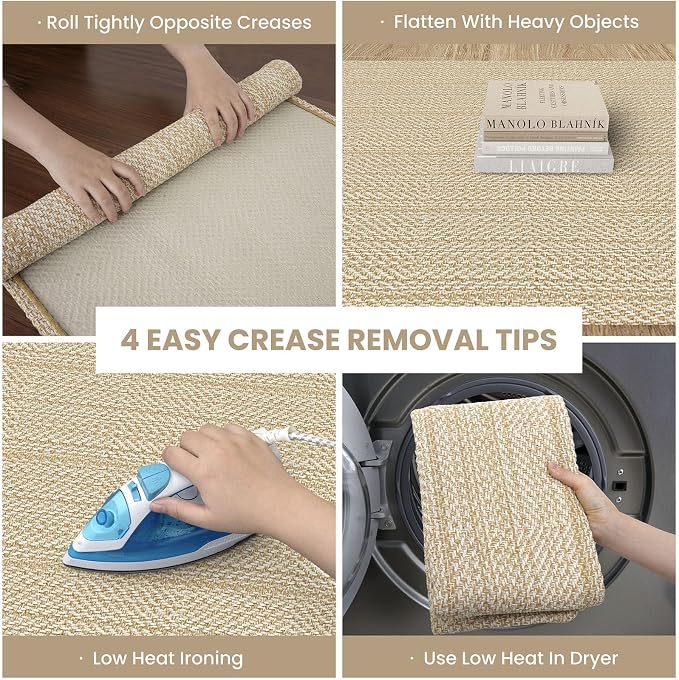 IOHOUZE Washable Runner Rug 2x5 Non Slip Runners