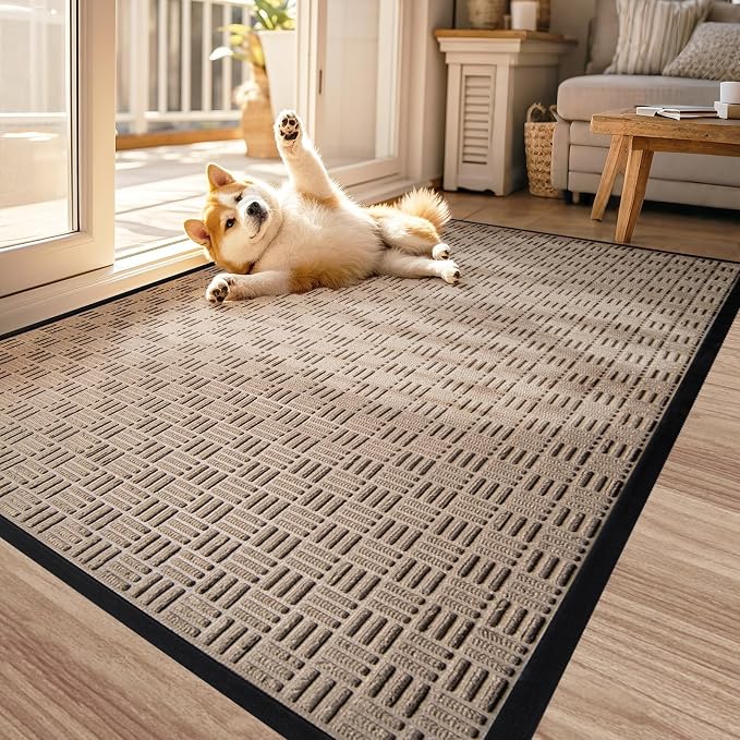 Mibao Front Door Mat, Heavy Duty Durable Welcome Mat