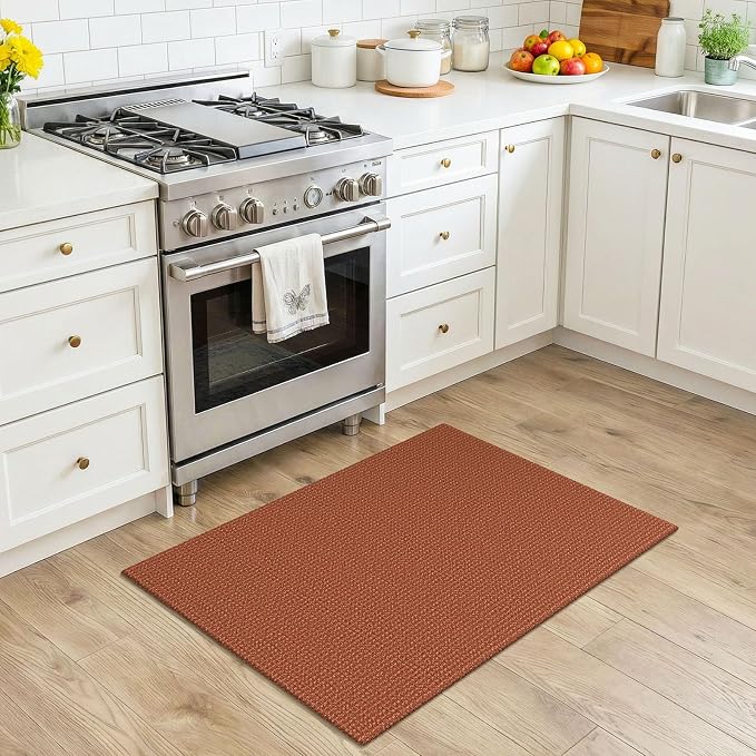 KOZYFLY Indoor Door Mat 2x3 ft Small Area Rugs Washable Front Door Mat Non Slip