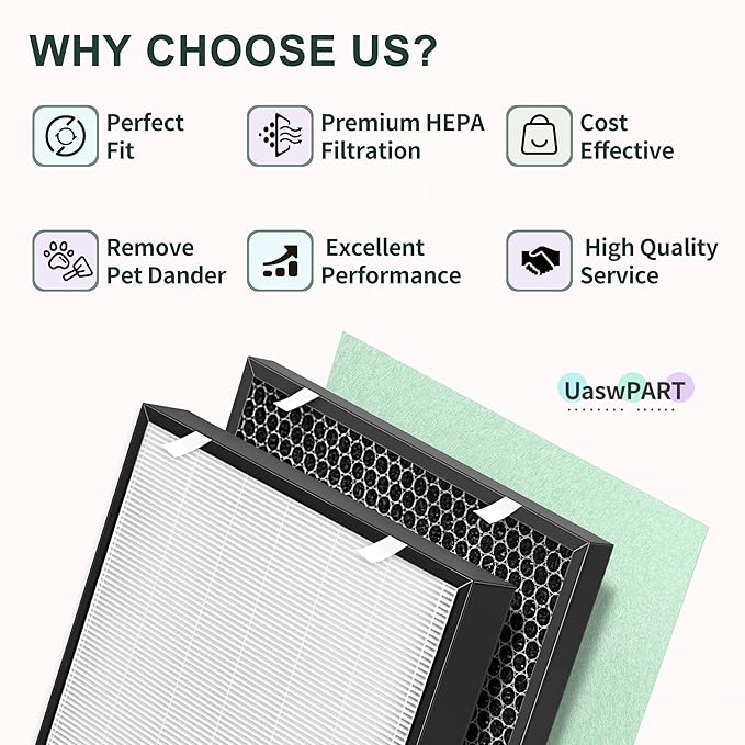 Air400 Filter Compatible with Bissell Air400 Air Pu-rifier Filter Replacement