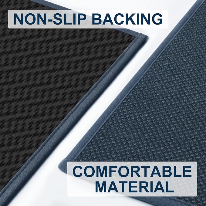 LEKEEPGO Door Mat 36"x59", Non Slip Door Mat Indoor Entrance, Rubber Backing