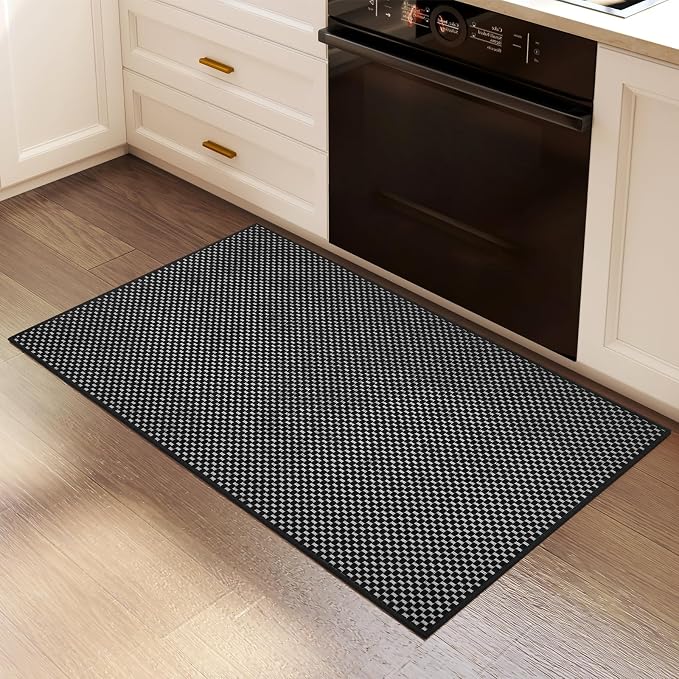 YDKGL 2x3 ft Indoor Door Mat Entryway Rug Non Slip Boho Woven Washable Small
