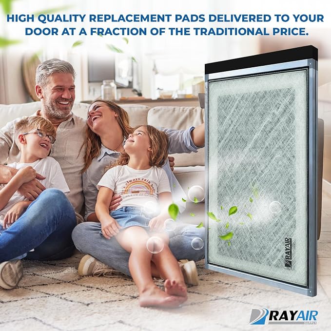 RayAir Supply 20x20 Replacement Filter Pads Compatible