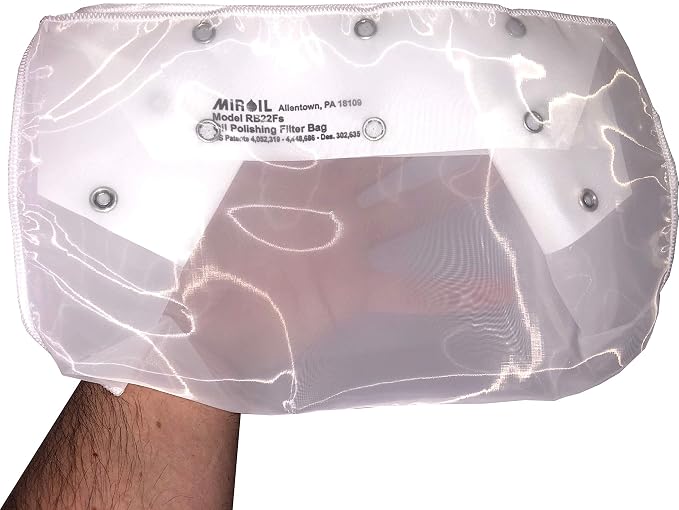 MirOil RB22FS Oil Polishing Filter Bag, Maintain Quality & Taste of Fried Foods