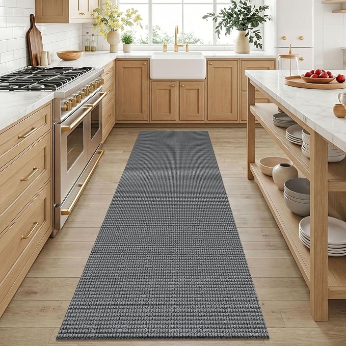 KOZYFLY 3x6 Washable Runner Rug, Non Slip Wide Runners