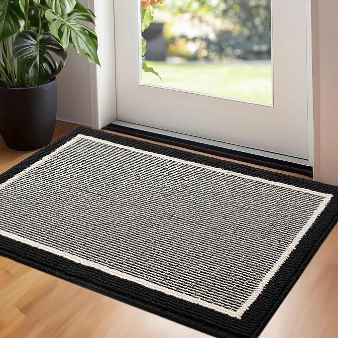 GRANNY SAYS Door Mat, Dirt Absorb Front Door Mat Outside Entrance, Low Profile