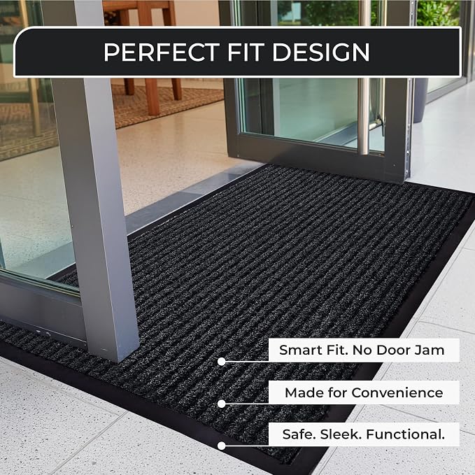 Commercial Door Mat 3'x10' Heavy Duty Industrial Floor Mat