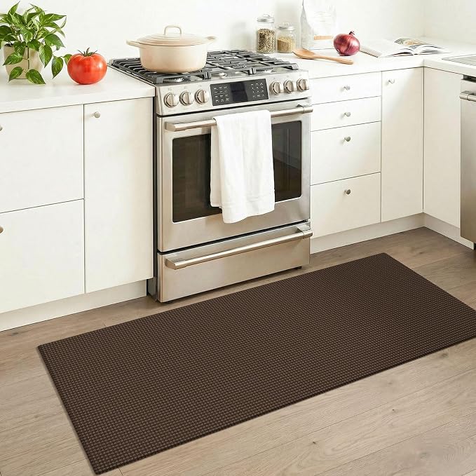 KOZYFLY Runners for Hallways 2x5 ft Washable Kitchen Runner Non Slip Rubber