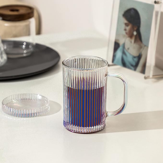 Lysenn Iridescent Glass Mug