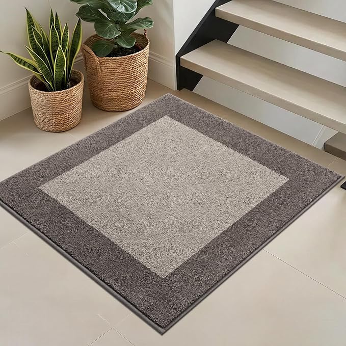Washable Area Rug 36" x 36", Non Slip Kitchen Rug