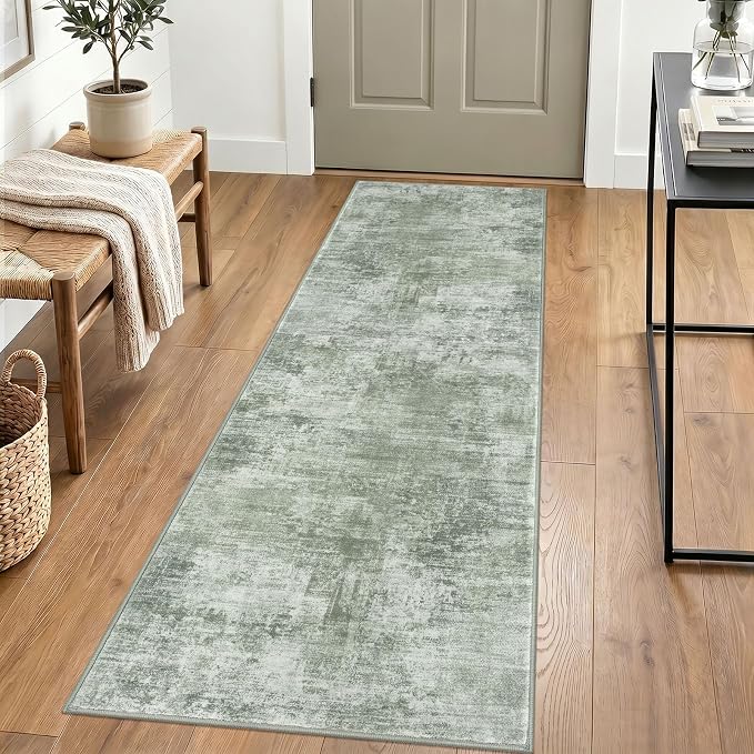 IOHOUZE Abstract Runner Rug 2x6 Ft Washable Runners