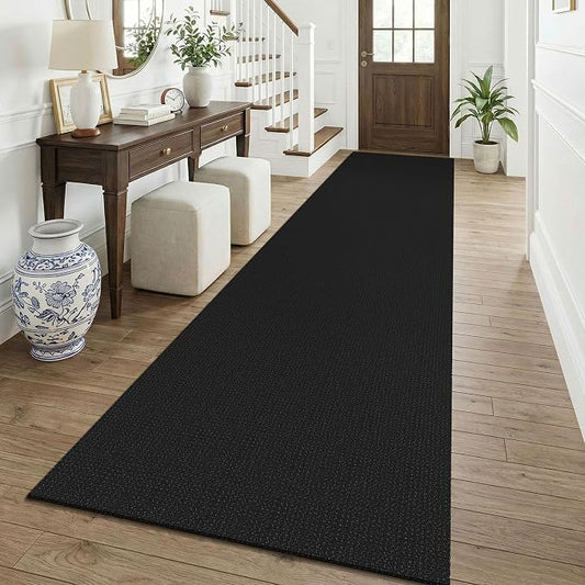 KOZYFLY Black 3x12 Runners Rugs