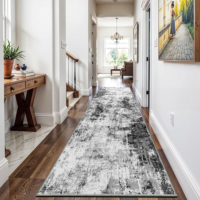 3x16 Washable Runner Rug for Hallway: Extra Long Runners for Entryway Living