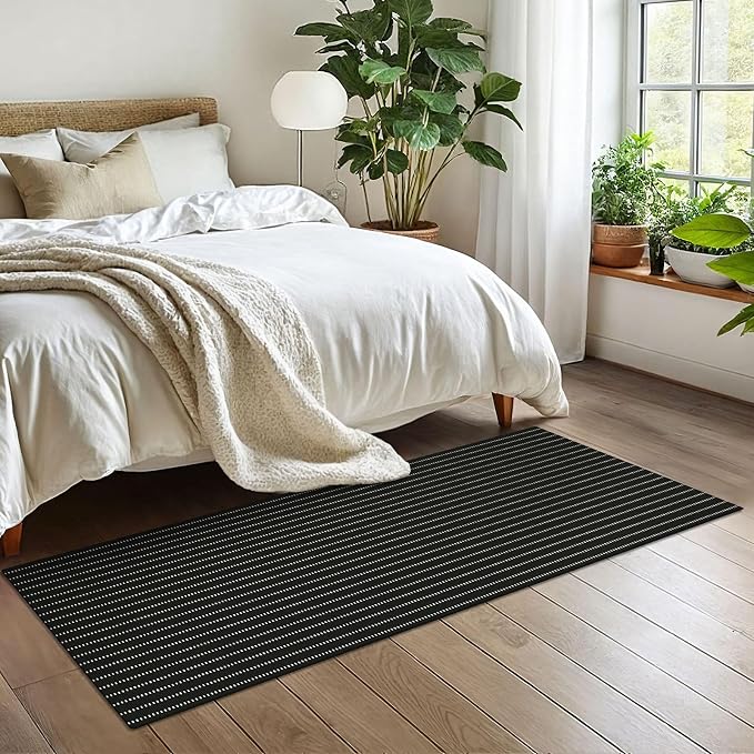 EARTHALL Washable Runner Rug 2x6 Ft Non Slip Runners