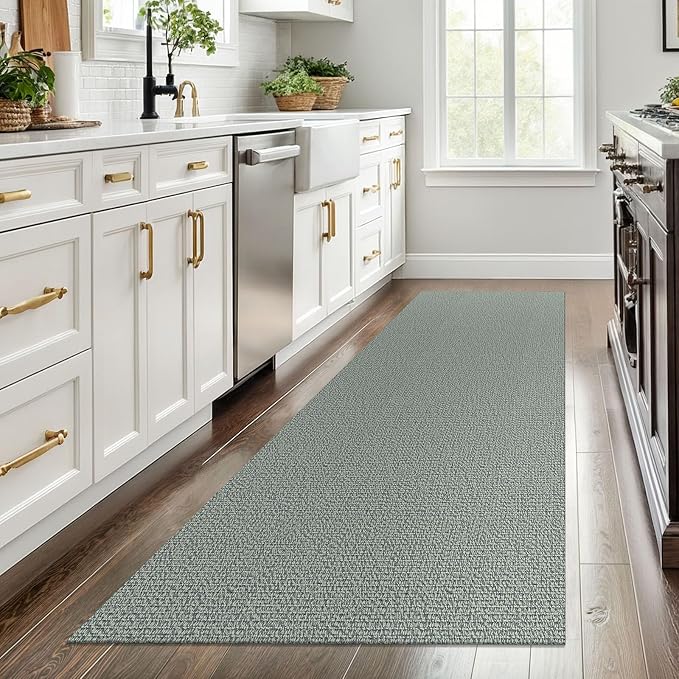 EARTHALL Washable Runner Rug 3x8 Ft Non Slip Runners