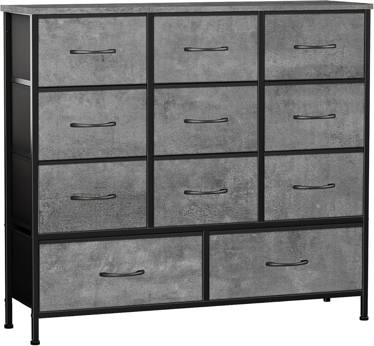 VASICAR Dresser for Bedroom with 11 Storage Drawers, Tall Chests of Drawers