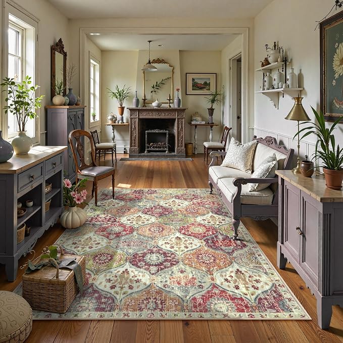 Lahome Moroccan Machine Washable Rugs
