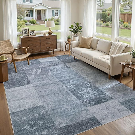 UERMEI 8x10 Area Rug for Living Room