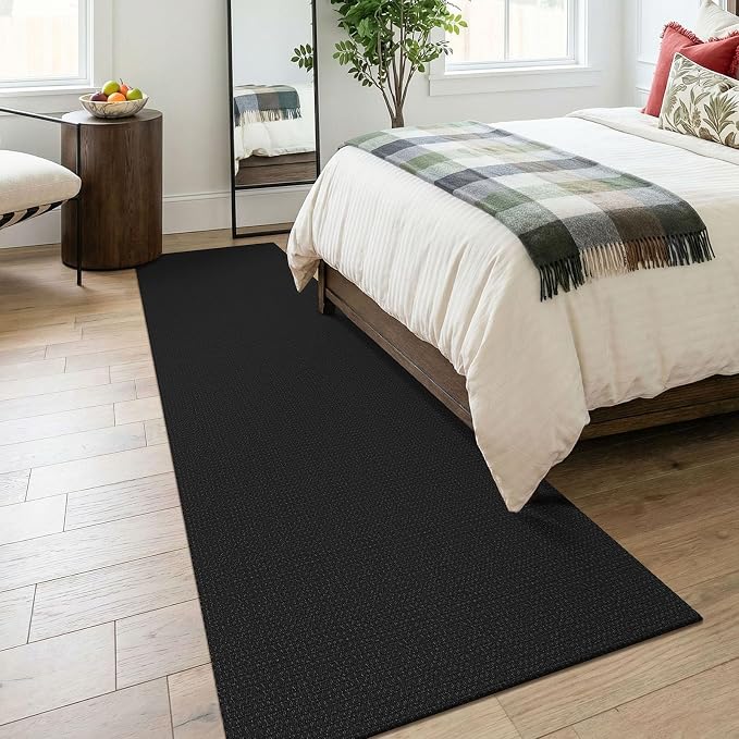 KOZYFLY Runners for Hallways 3x8 ft Washable Kitchen Runner Non Slip Rubber