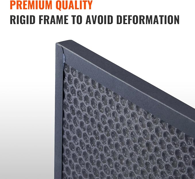 VEVOR Active Carbon Filters, 3 Pack, 15.7'' x 15.7'' Air Filter Replacement