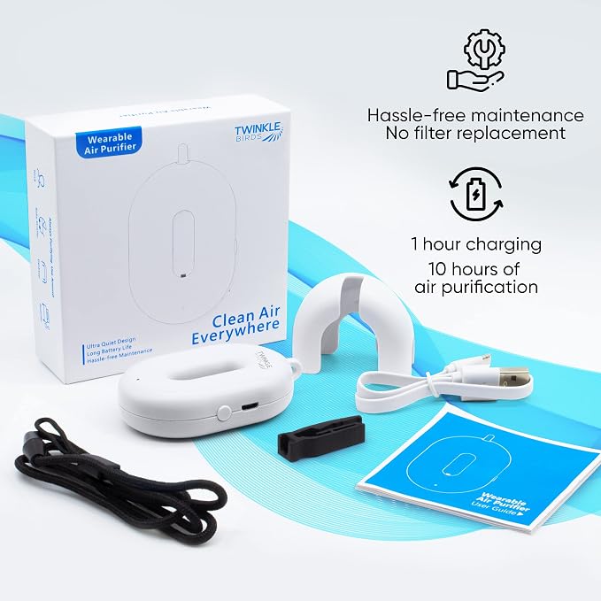 Wearable Air Purifier Necklace