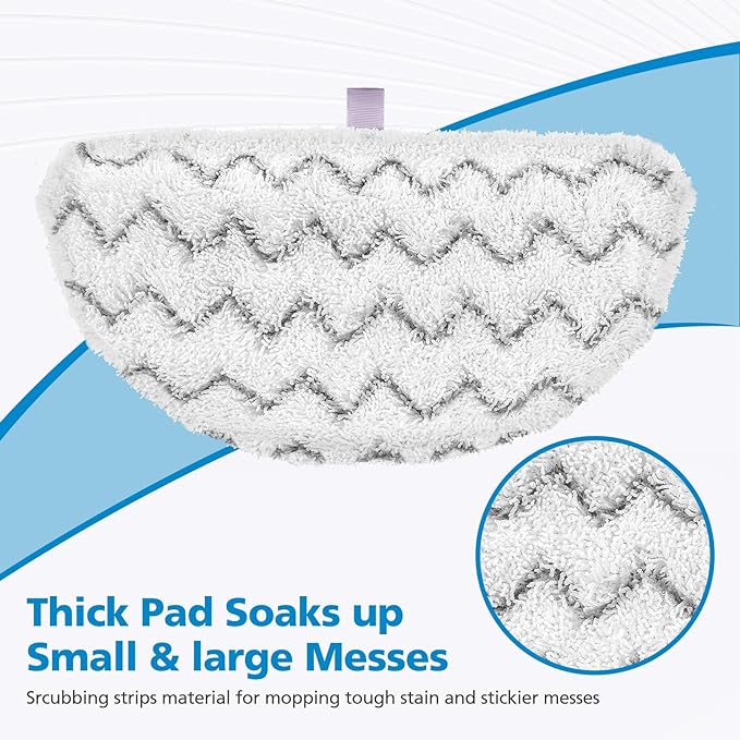 1940 for Bissell Steam Mop Pads for Bissell PowerFresh Steam Mop 1806 1544 1440